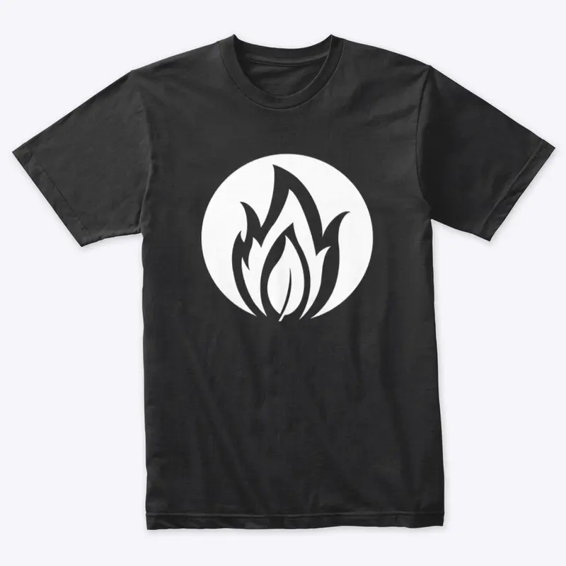 Now Go! Logo (Burning Bush - White)